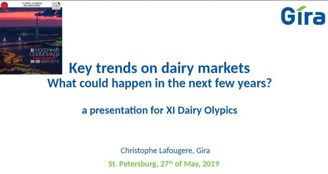 Презентация Кристофа Лафужера Ключевые тренды на молочных рынках Презентация Кристофа Лафужера Ключевые тренды на молочных рынках