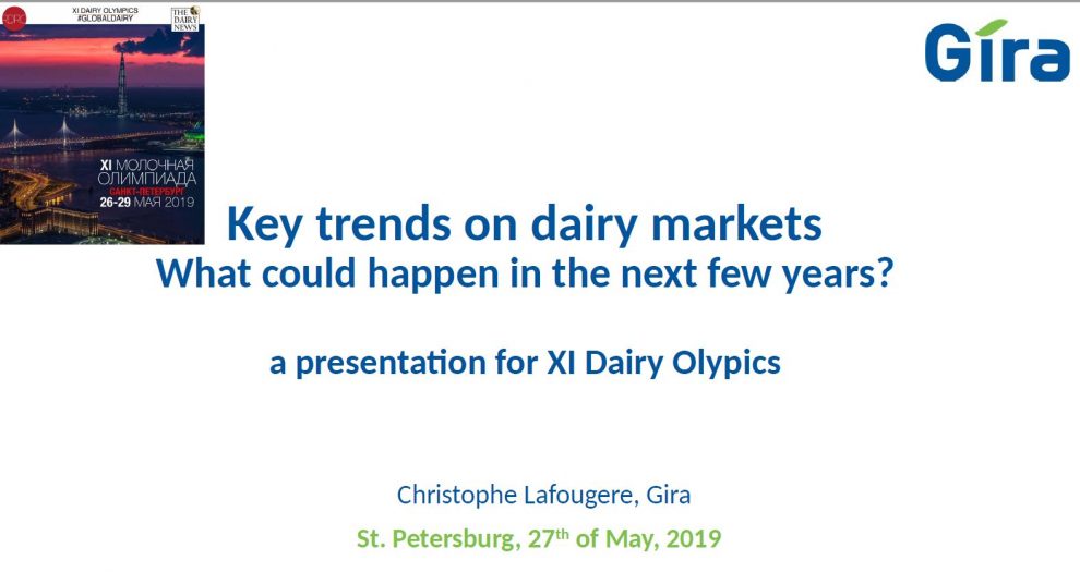 Презентация Кристофа Лафужера Ключевые тренды на молочных рынках