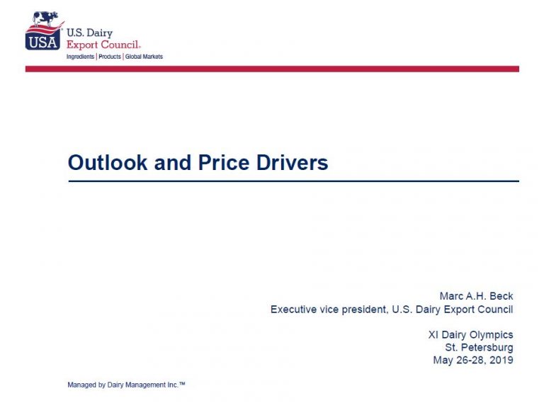 Прогнозы и ценовые драйверы. Презентация Марка Бэка
