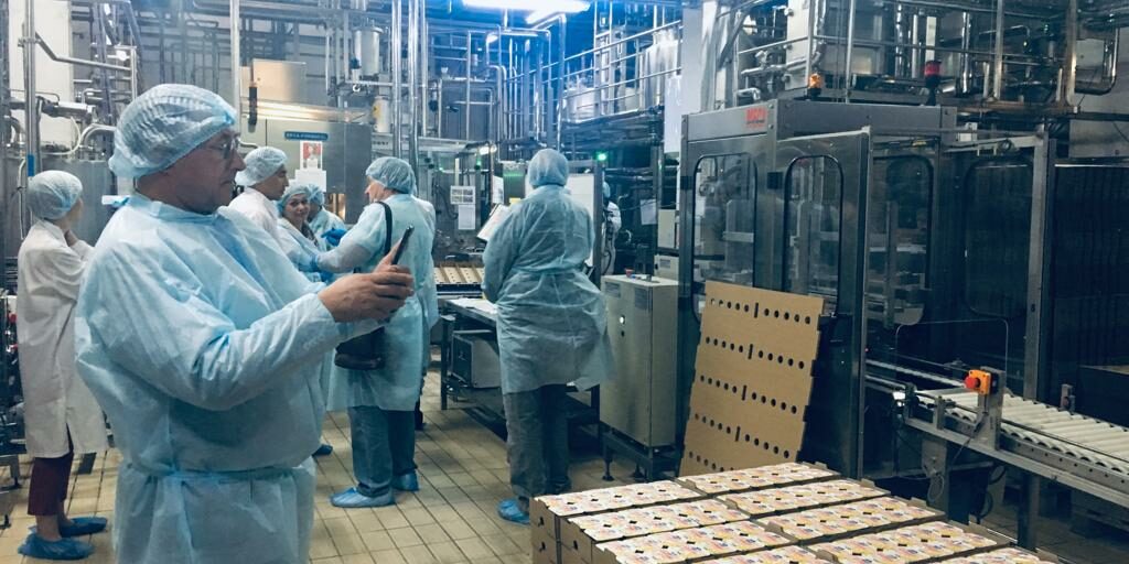 Посещение завода «Фудмастер» в Алматинской области Посещение завода "Фудмастер" в Алматинской области