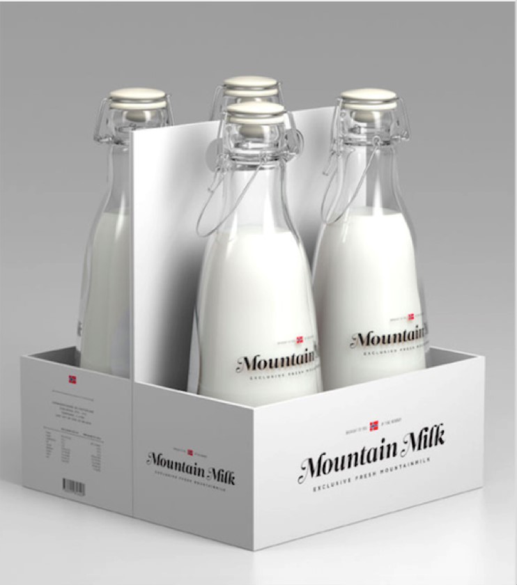 Самые дорогие упаковки для питьевого молока в мире
